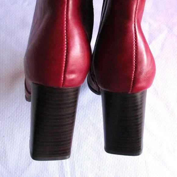 💋❤ JOURNEE COLLECTION KARIMA WC RED BOOTS – 7WC – NWT ❤💋 - Picture 7 of 15